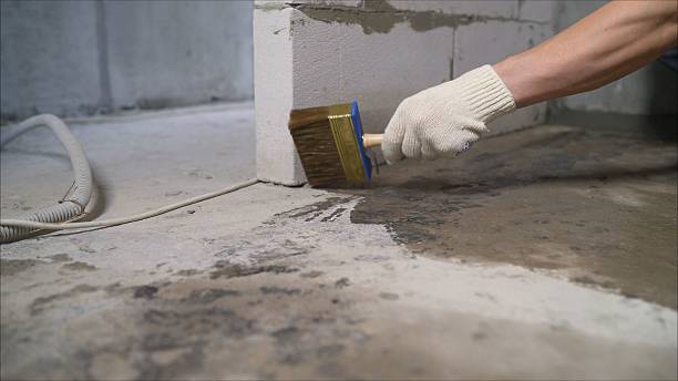 Crawl space vapor barrier installation in Napoleon, IN